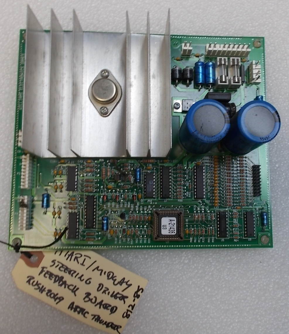 Atari Midway Steering Driver Feedback Arcade Machine Game PCB Printed